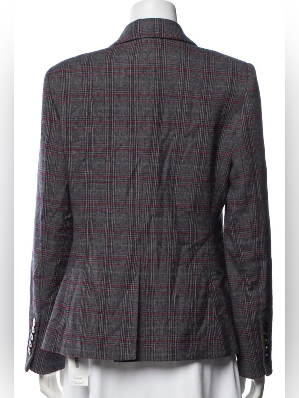Veronica Beard Lawrence Plaid Dickey (Zip-In compatible) Size 8 - Picture 5 of 16